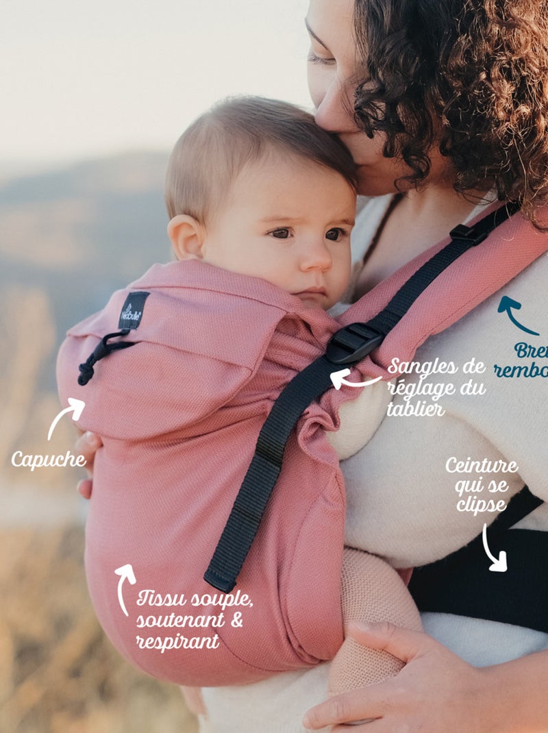 Porte bébé - Néo préformé - Acajou Terracotta - Kiabi