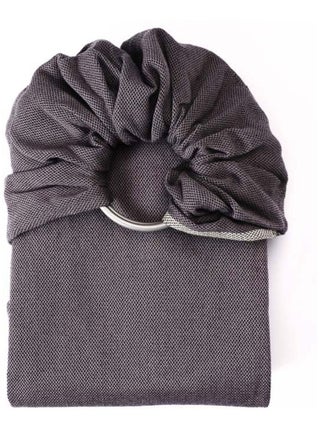 Porte bébé - Sling Sergé Brisé - Anthracite