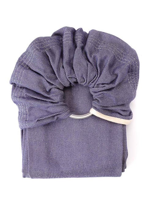 Porte bébé - Sling Sergé Brisé - Bleu cobalt - Kiabi