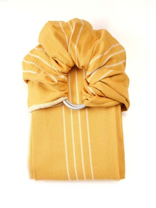 Porte bébé - Sling Sergé Brisé - Tournesol
