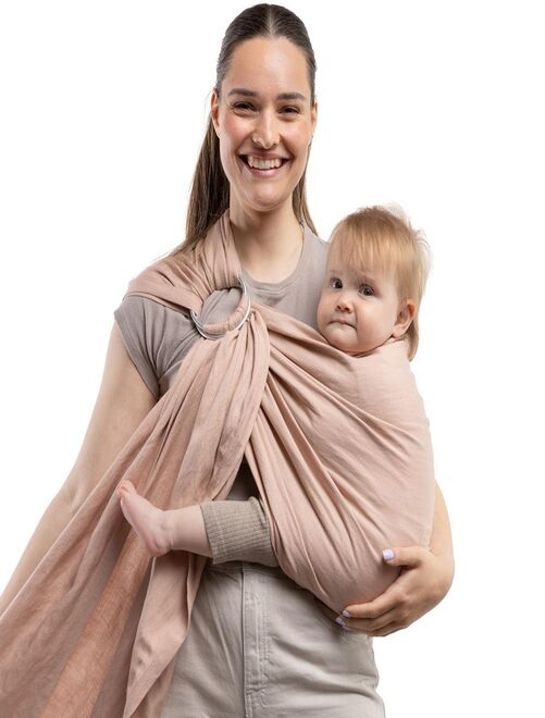 Porte-bébé BOBA Ring Sling en lin PEONY - Kiabi