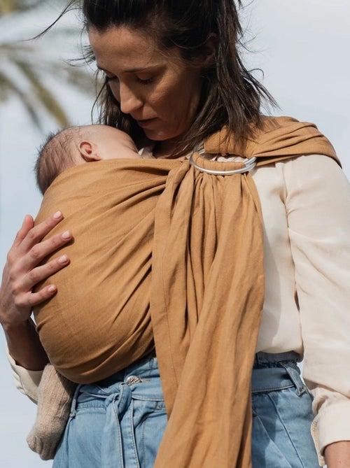 Porte-bébé BOBA Ring Sling en lin RYE - Kiabi