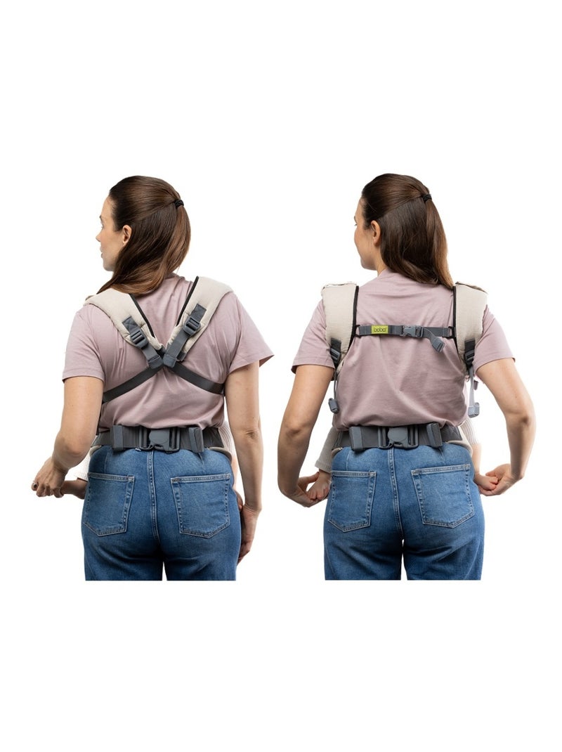 Porte Bébé Boba X en Lin Pampas Beige - Kiabi