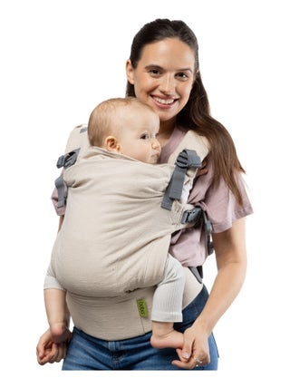 Porte Bébé Boba X en Lin Pampas