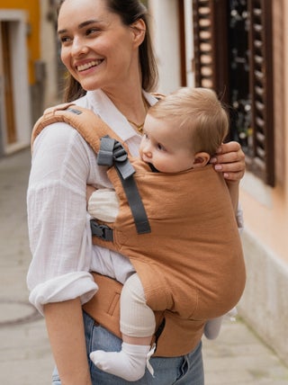 Porte Bébé Boba X en Lin Rye