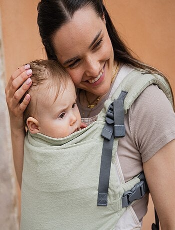 Porte Bébé Boba X en Lin Willow