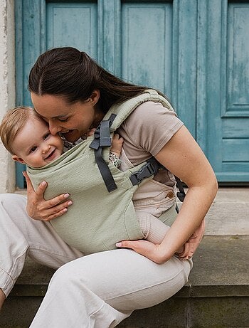 Porte Bébé Boba X en Lin Willow