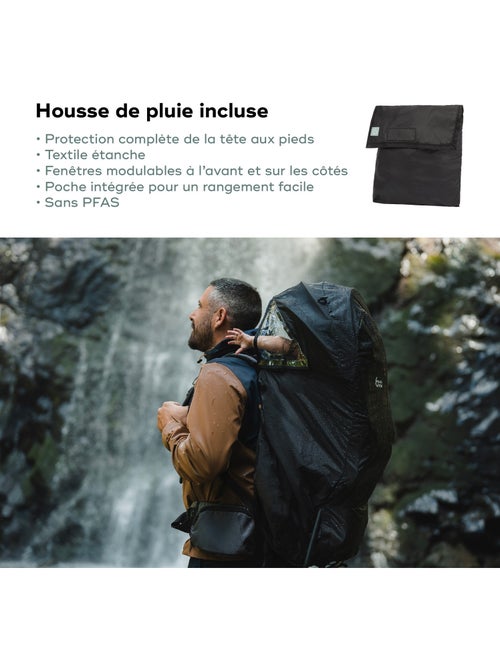 Porte-bébé de randonnée (+ housse de pluie) moov & hike+ 'babymoov' - Kiabi