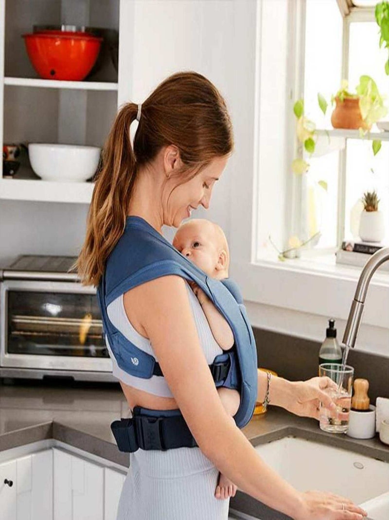 Porte bébé Embrace Soft Air Mesh bleu Bleu - Kiabi