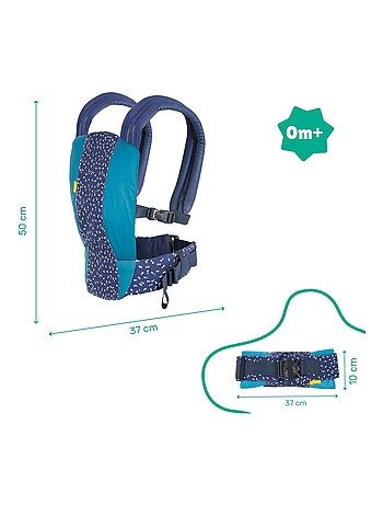 Porte Bébé Ergonomique portage ventral & dorsal 'badabulle'