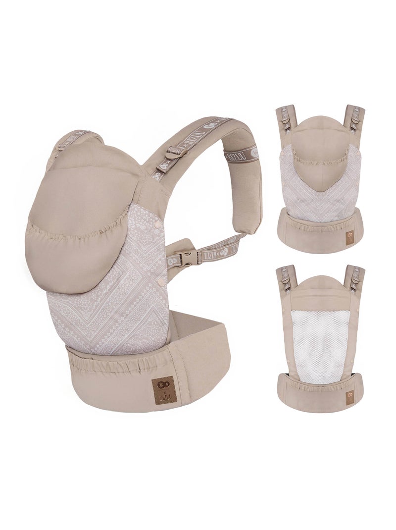 Porte-bébé ergonomique réglable avec deux positions Beige - Kiabi