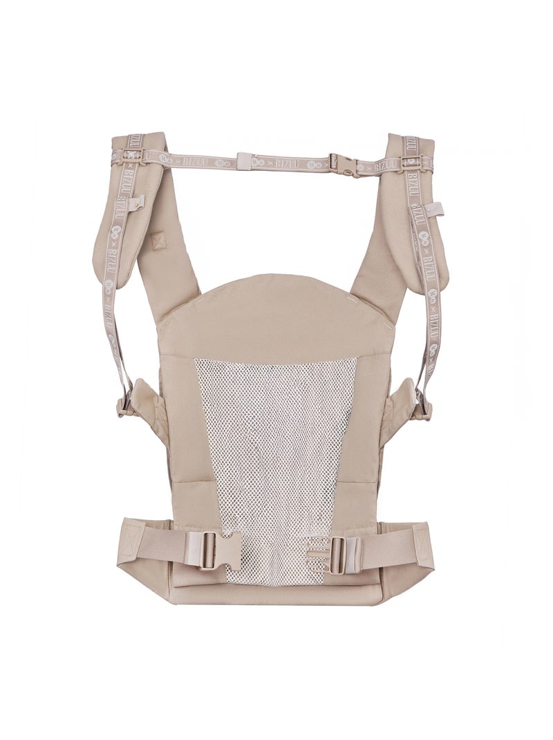 Porte-bébé ergonomique réglable avec deux positions Beige - Kiabi