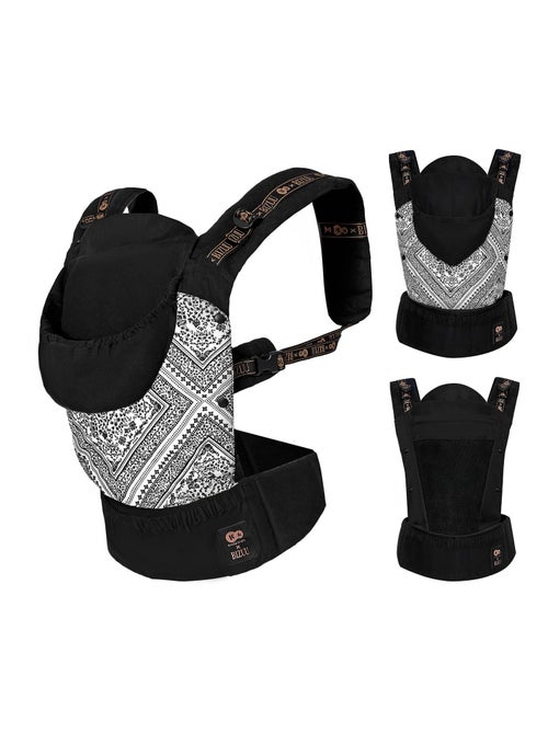 Porte-bébé ergonomique réglable avec deux positions - Kiabi