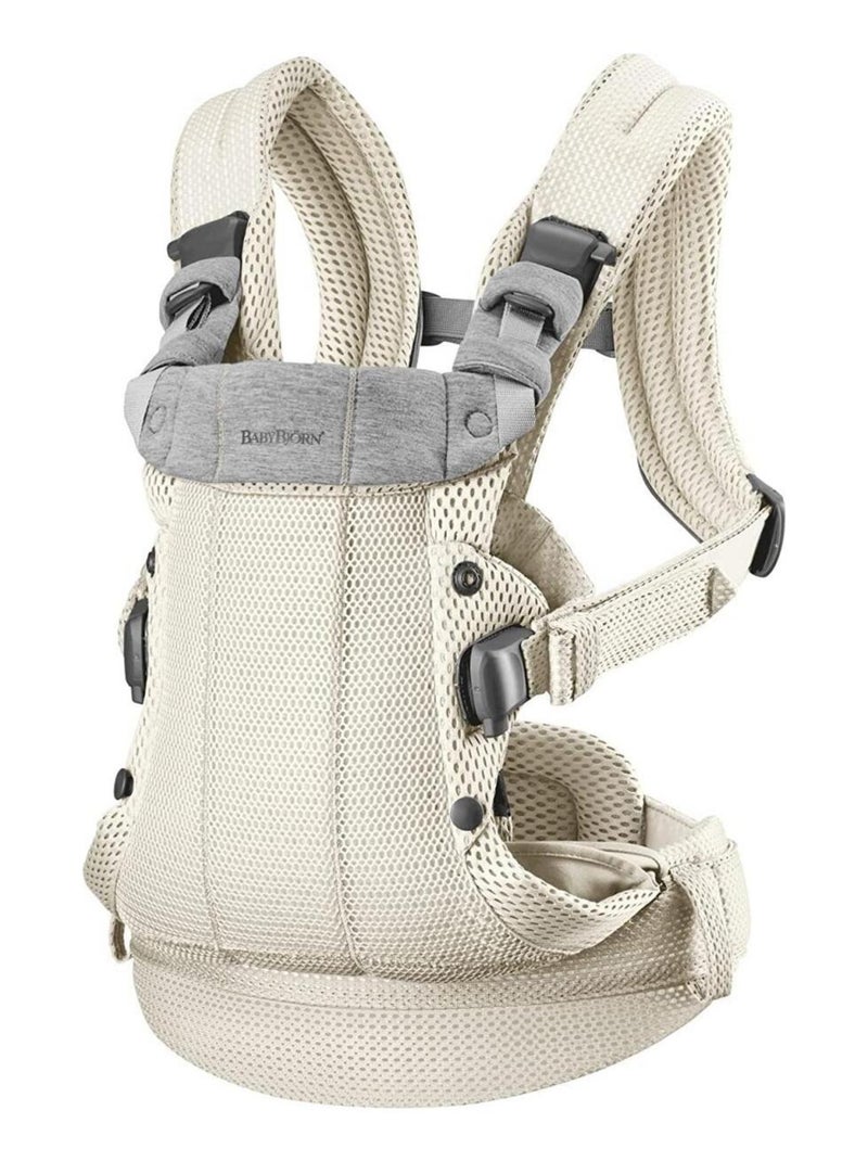 Porte-bébé Harmony Crème en Mesh 3D Blanc - Kiabi