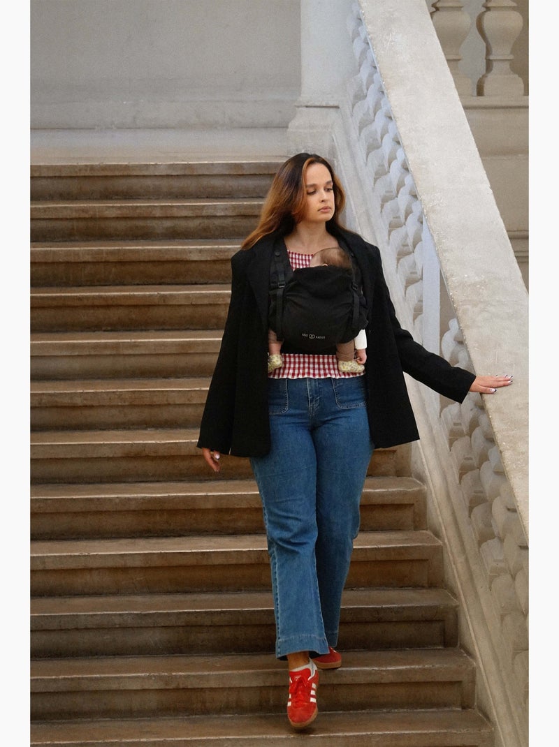 Porte-bébé HoodieCarrier 2 - Black Forest Noir mat - Kiabi