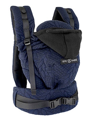 Porte-bébé HoodieCarrier 2 - Bleu Moelleux