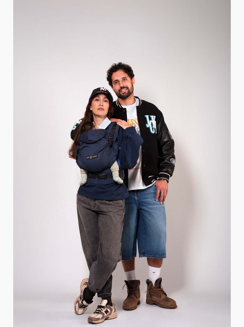 Porte-bébé hoodiecarrier 2 - boyfriend Bleu - Kiabi