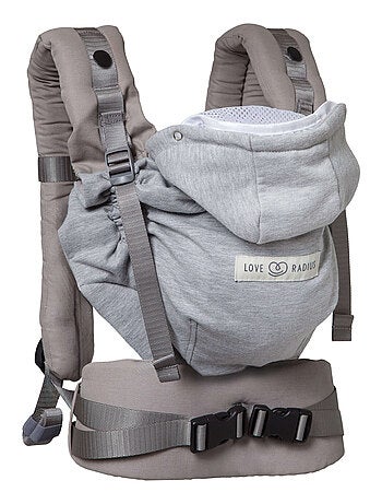 Porte-bébé HoodieCarrier 2 - Gris Athlétique