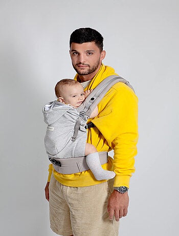 Porte-bébé HoodieCarrier 2 - Gris Athlétique