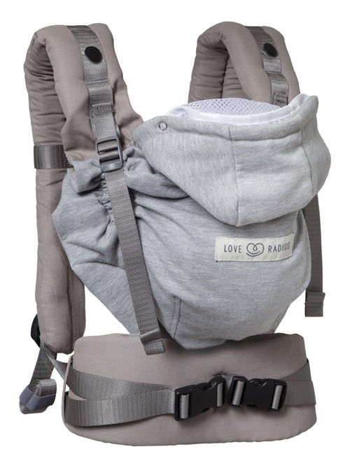 Porte-bébé HoodieCarrier 2 - Gris Athlétique - Kiabi