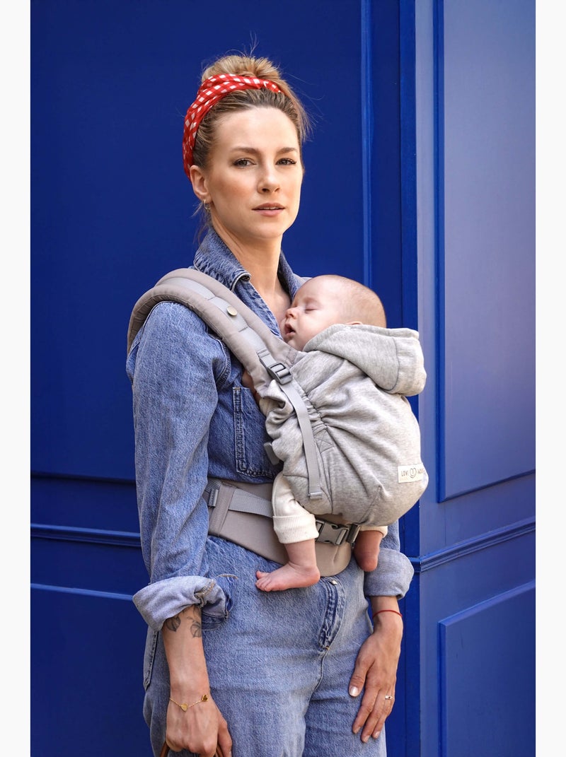 Porte-bébé HoodieCarrier 2 - Gris Athlétique Gris - Kiabi