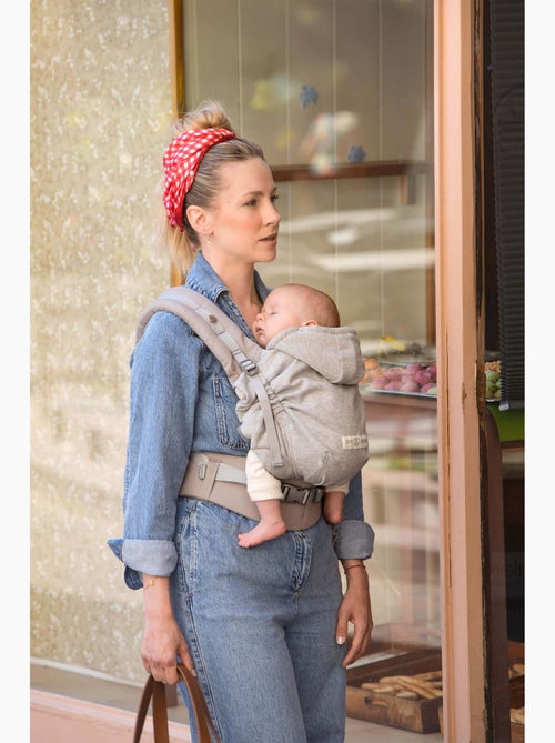 Porte-bébé HoodieCarrier 2 - Gris Athlétique - Kiabi