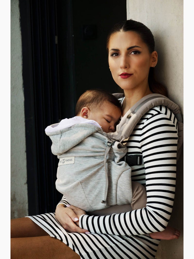 Porte-bébé HoodieCarrier 2 - Gris Athlétique Gris - Kiabi