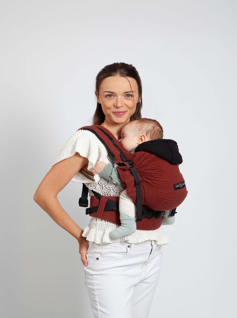 Porte-bébé HoodieCarrier 2 - Hot Paprika Rouge - Kiabi