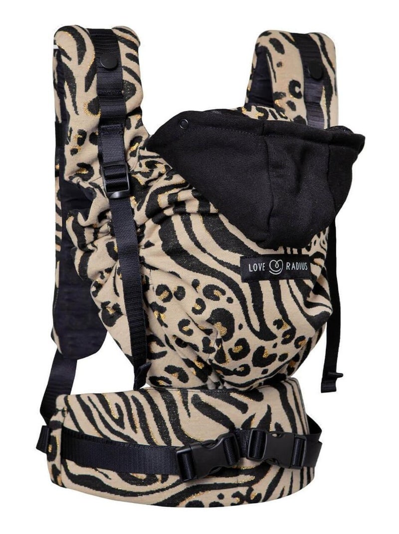 Porte-bébé HoodieCarrier 2 - Leozebra Noir - Kiabi
