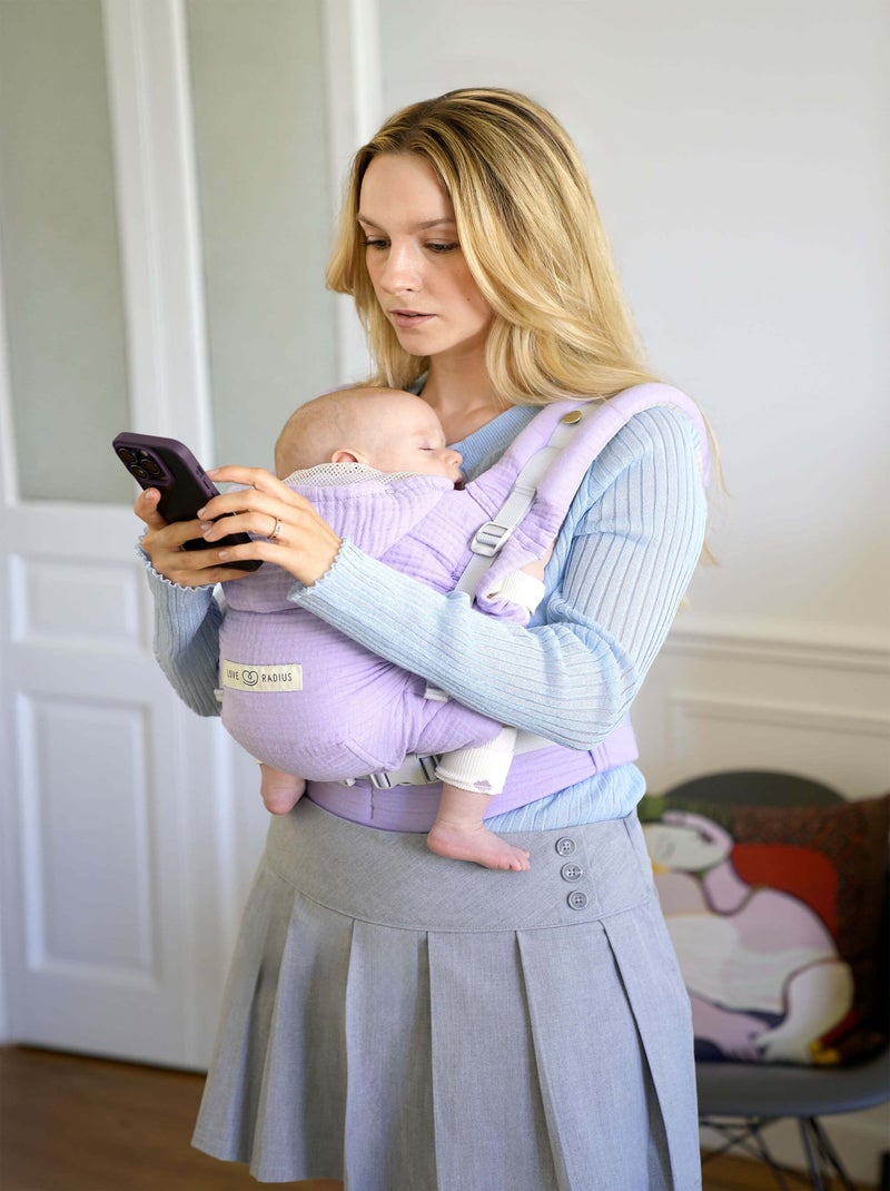 Porte-bébé HoodieCarrier 2 - Lilas Violet clair - Kiabi