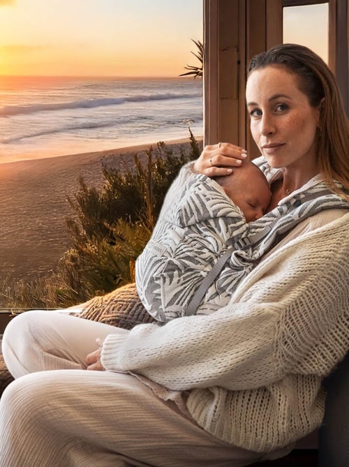 Porte-bébé HoodieCarrier 2 - Tropical Snow - Kiabi