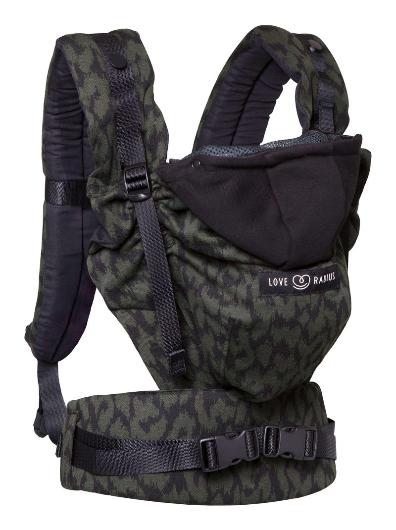 Porte-bébé HoodieCarrier 2 - Wild Camo Vert foncé - Kiabi