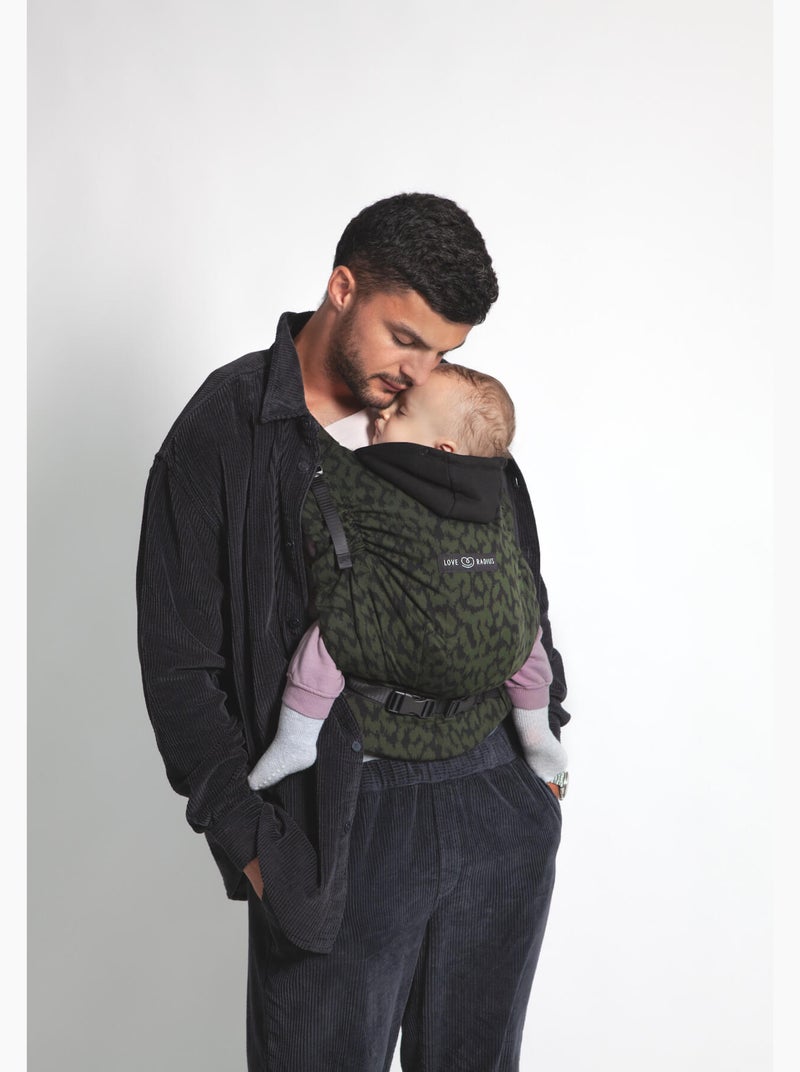 Porte-bébé HoodieCarrier 2 - Wild Camo Vert foncé - Kiabi