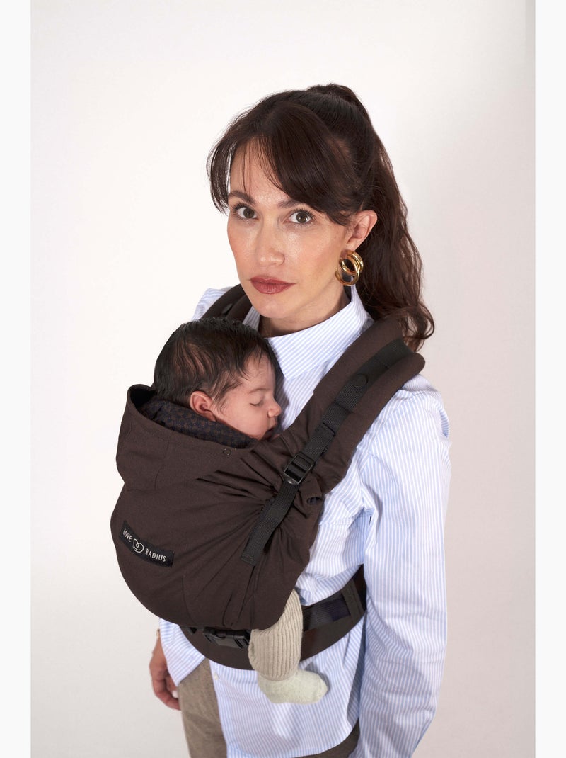 Porte-bébé hoodiecarrier 2 - wood Marron chocolat - Kiabi