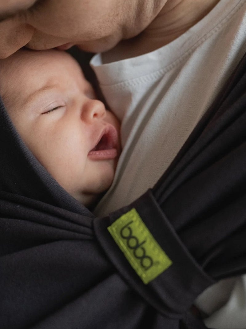 Porte-bébé hybride Boba Bliss Charcoal Gris foncé - Kiabi