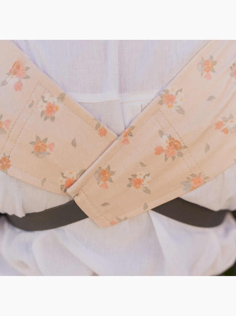 Porte-bébé hybride Boba Bliss Posy Beige/Rose - Kiabi