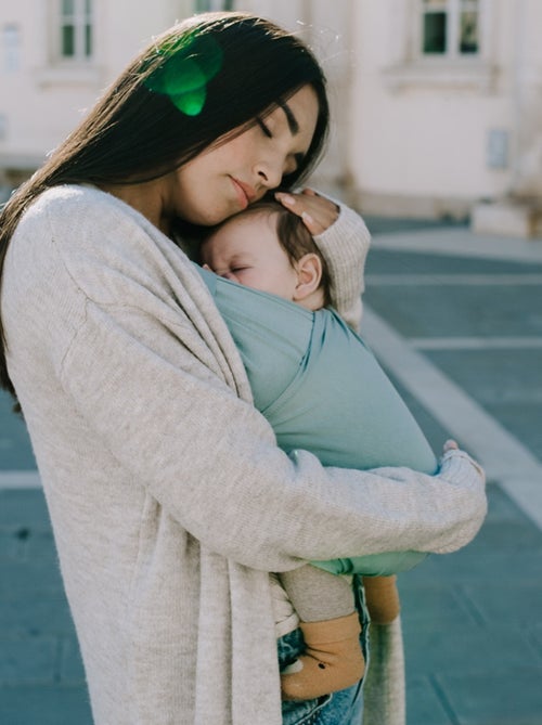 Porte-bébé hybride Boba Bliss Sea Mist - Kiabi
