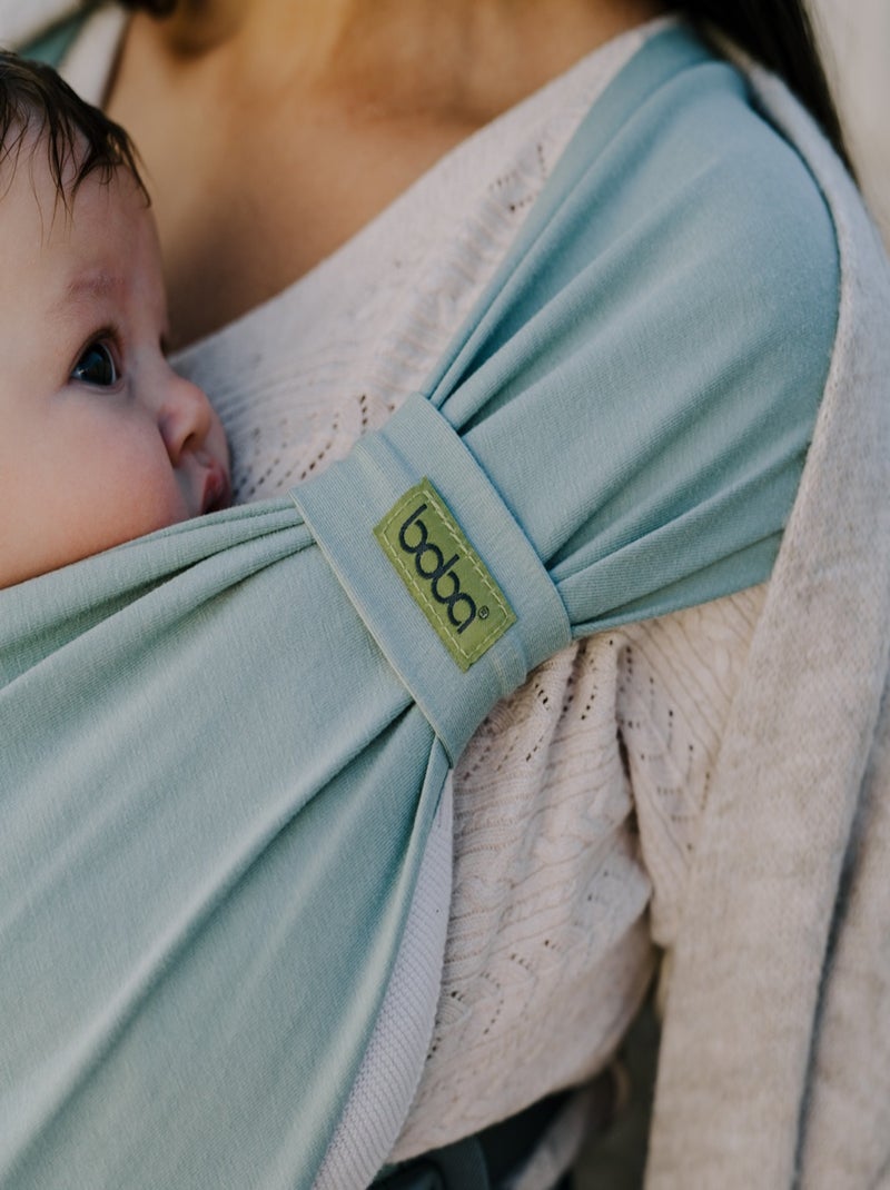 Porte-bébé hybride Boba Bliss Sea Mist Vert d'eau - Kiabi