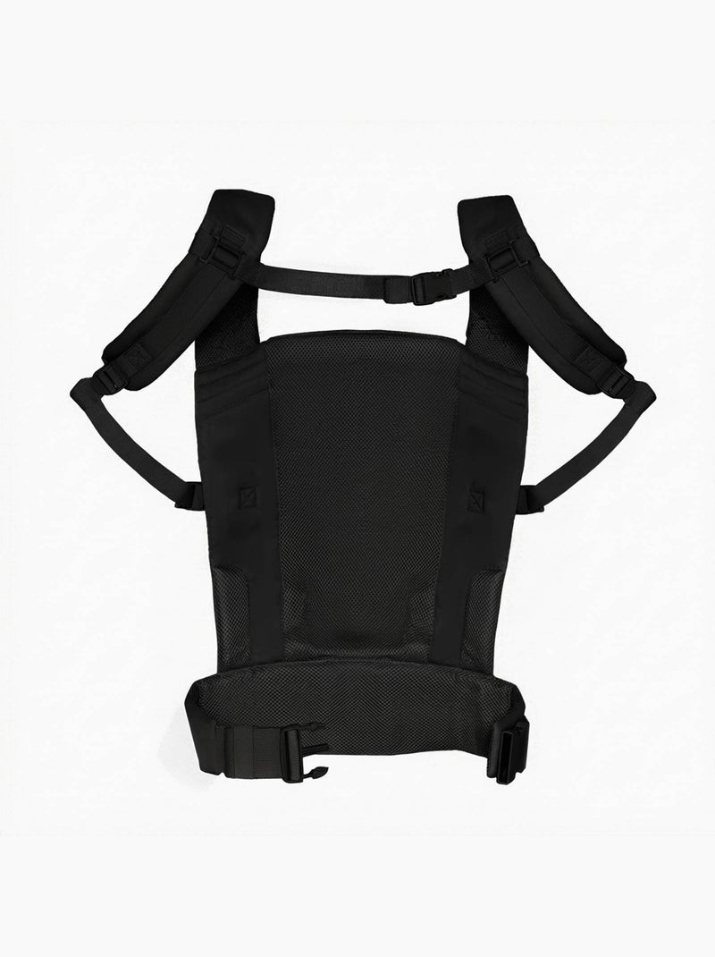 Porte-bébé Kinderkraft CARRYBEE ergonomique 2 positions coton maille respirante capuche Noir - Kiabi