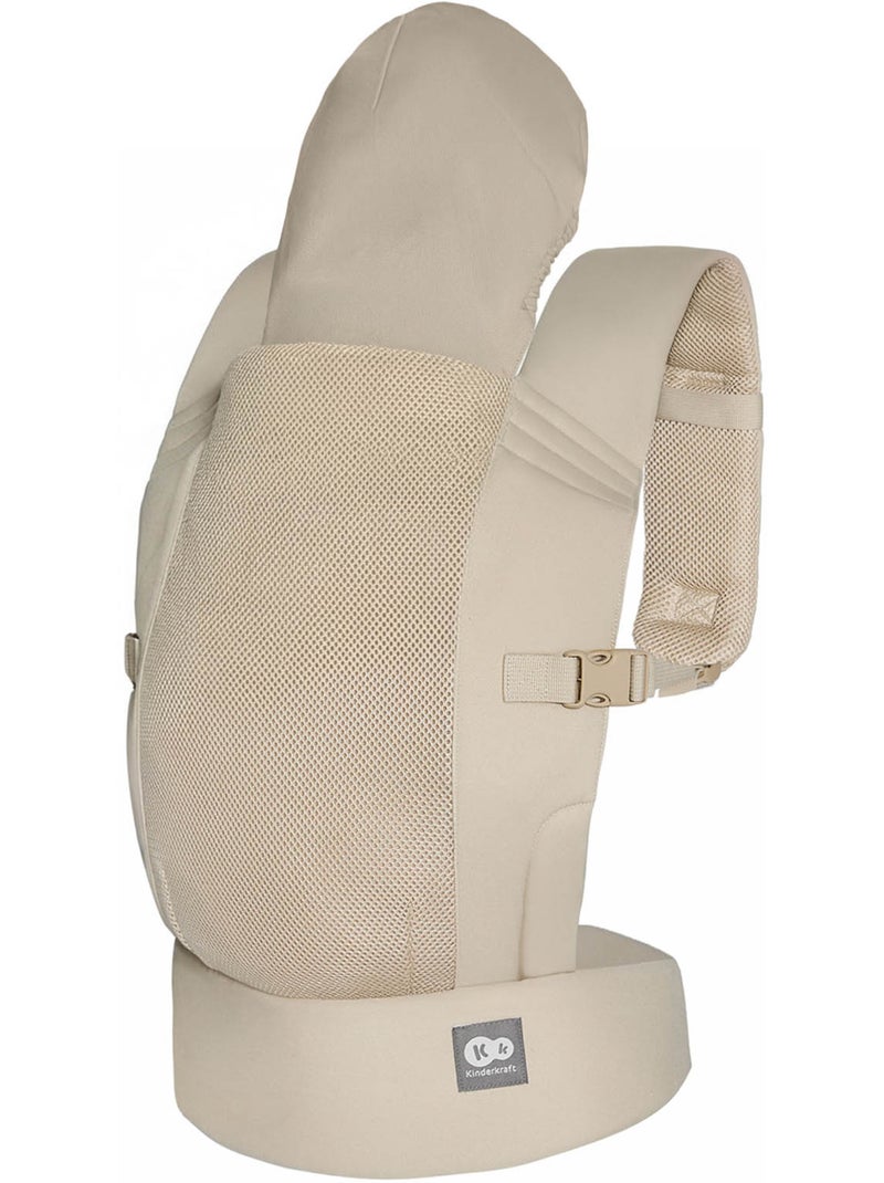 Porte-bébé Kinderkraft CARRYBEE léger maille aérée portage avant/dos réglages intuitifs 20 kg Beige - Kiabi