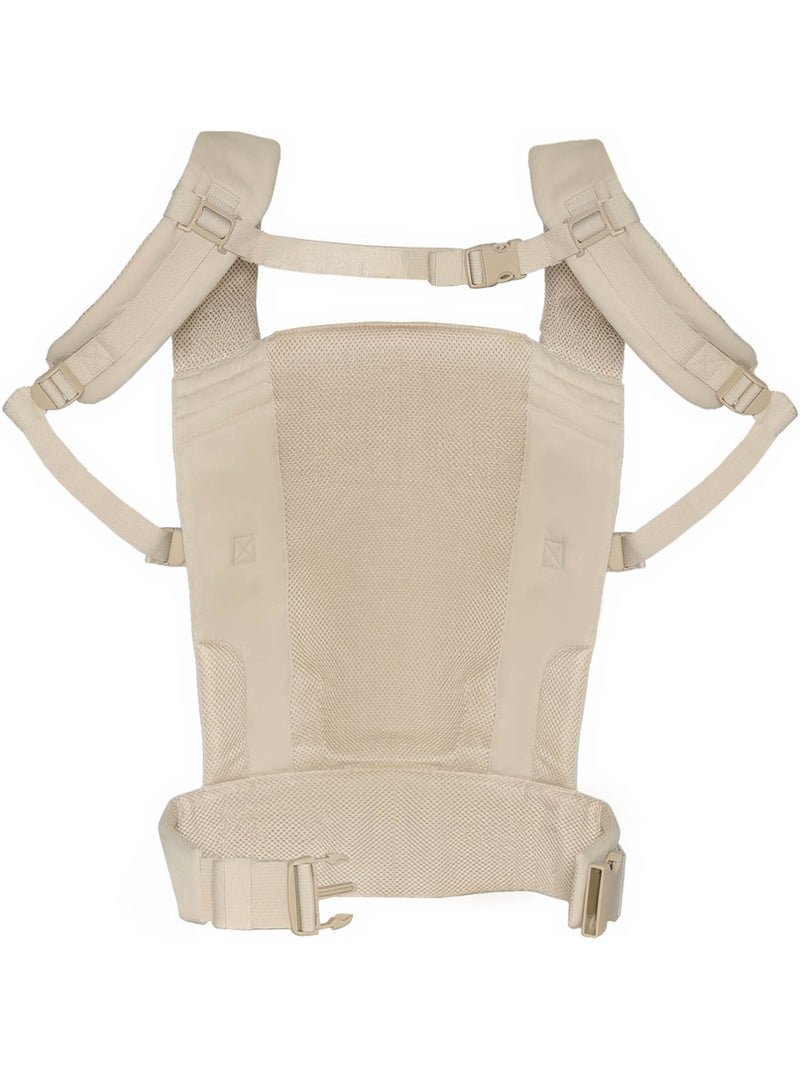 Porte-bébé Kinderkraft CARRYBEE léger maille aérée portage avant/dos réglages intuitifs 20 kg Beige - Kiabi