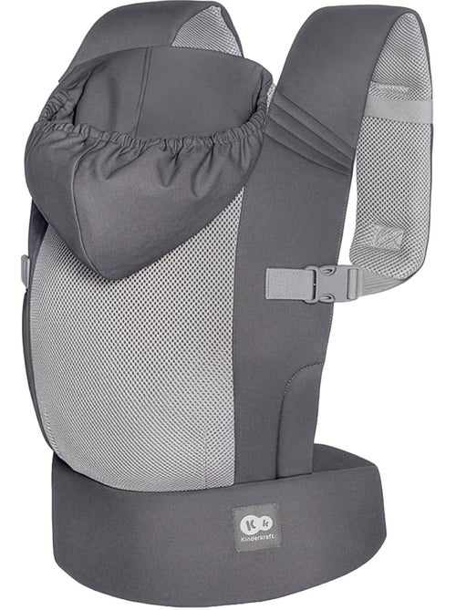 Porte-bébé Kinderkraft CARRYBEE léger maille aérée portage avant/dos réglages intuitifs 20 kg - Kiabi