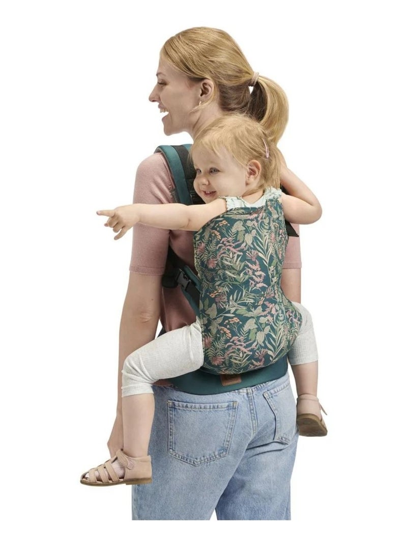 Porte-Bébé Kinderkraft MILO jusqu’à 20 kg avec Position en M, Portage Ventral, Dorsal et Poche Vert - Kiabi
