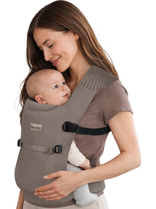 Porte bébé LIONELO Mabel - 2 positions de portage - Circulation d’air - Kiabi