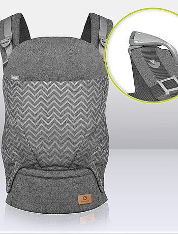 Porte bébé LIONELO Margareet - 100% coton - 3 positions de portage