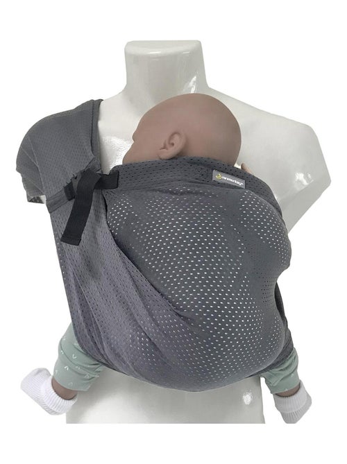 Porté bébé Mini Sling gris - Kiabi