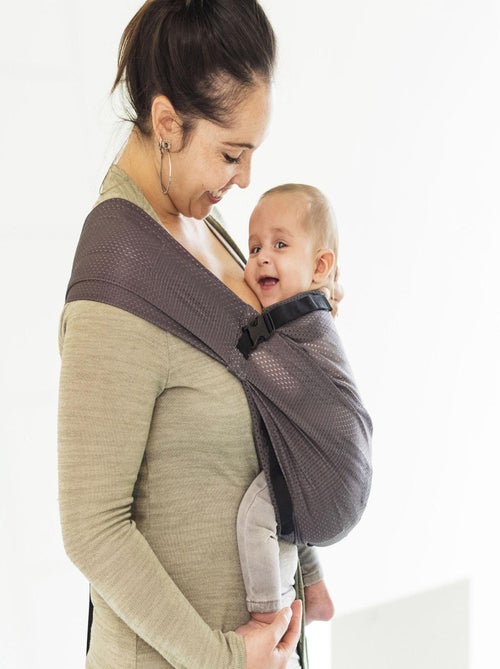 Porté bébé Mini Sling gris - Kiabi