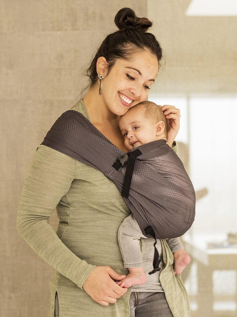 Porté bébé Mini Sling gris Gris - Kiabi