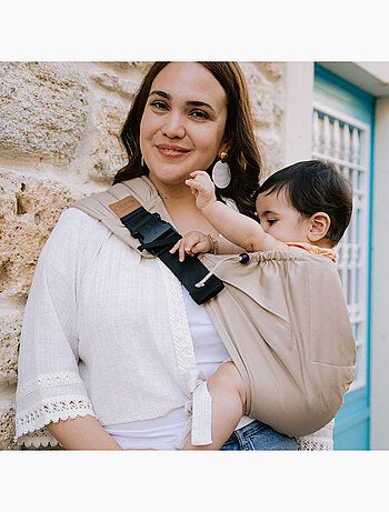 Porte-bébé Neko Up & Down - Pebble