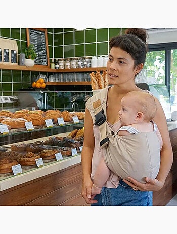 Porte-bébé Neko Up & Down - Pebble